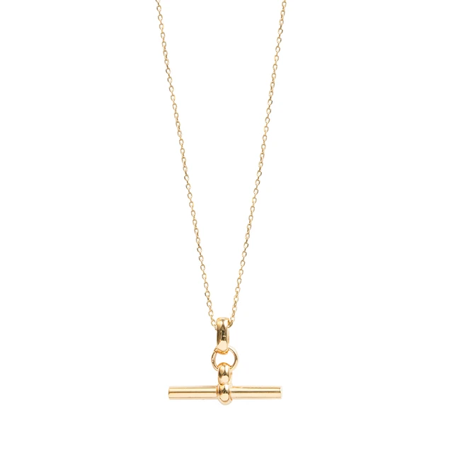 T-Bar Necklace | 18k Gold Plated – Séntima