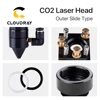 Cloudray New Arrival CO2 Laser Head for Dia.20mm FL 50.8/63.5mm Lens D25mm Mirror Outer Slider Type with Air Assist Nozzle ► Photo 2/6