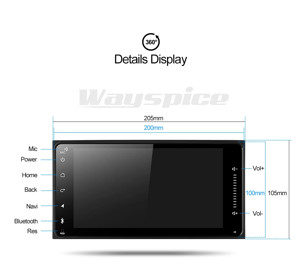 Sale HG android 9.0 PX30 car dvd gps navigation for Toyota Avalon AVanza Celica camry corolla car radio video player 13