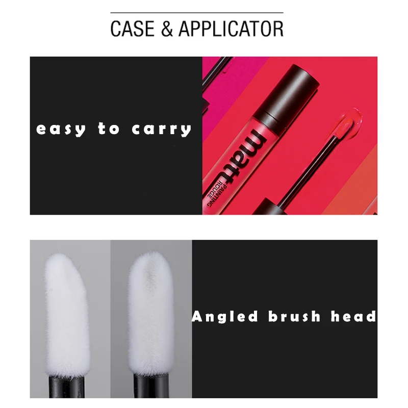 MISSHA velvet lip glaze Lipstick Moisturizing lip Gloss Fresh and natural Korea Cosmetics (BE01 latte powder)