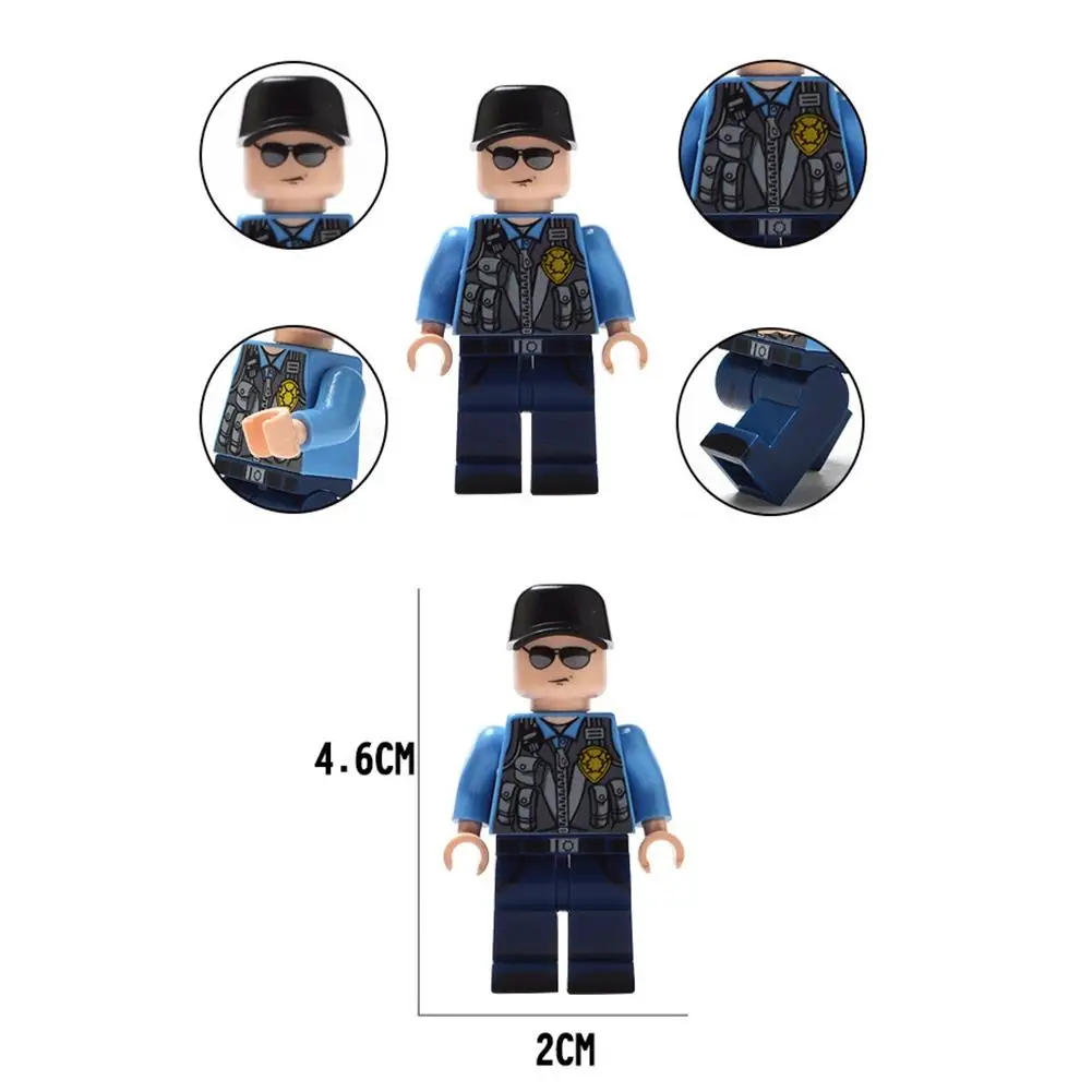Legoings спецназ военные строительные блоки детские игрушки солдатики кирпичи