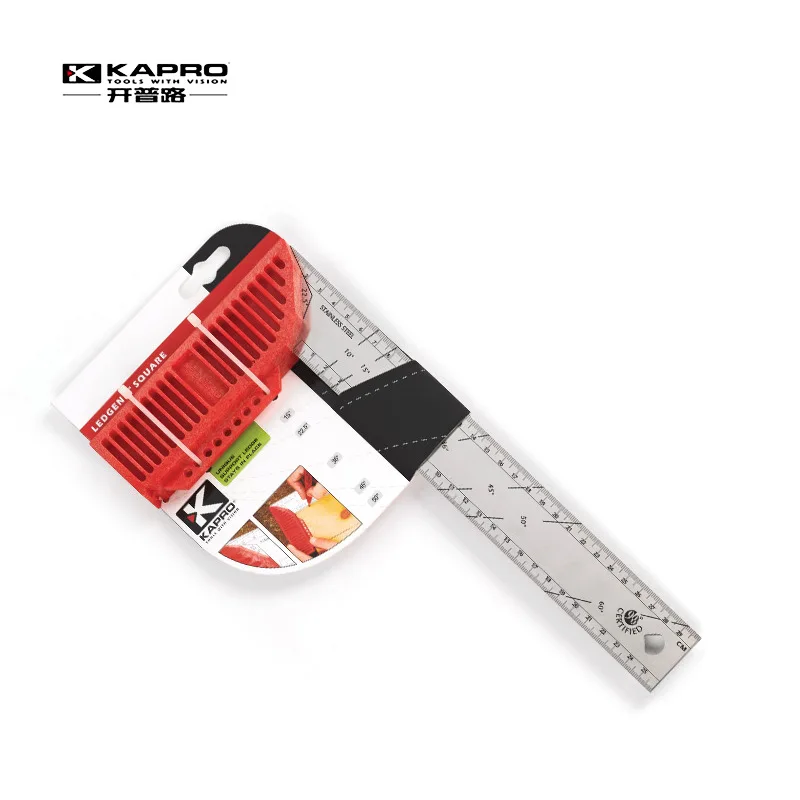 

Israel kapro 309 L-square Lineation Ruler Woodworking Right Angle Esquadro Currently Available Supply