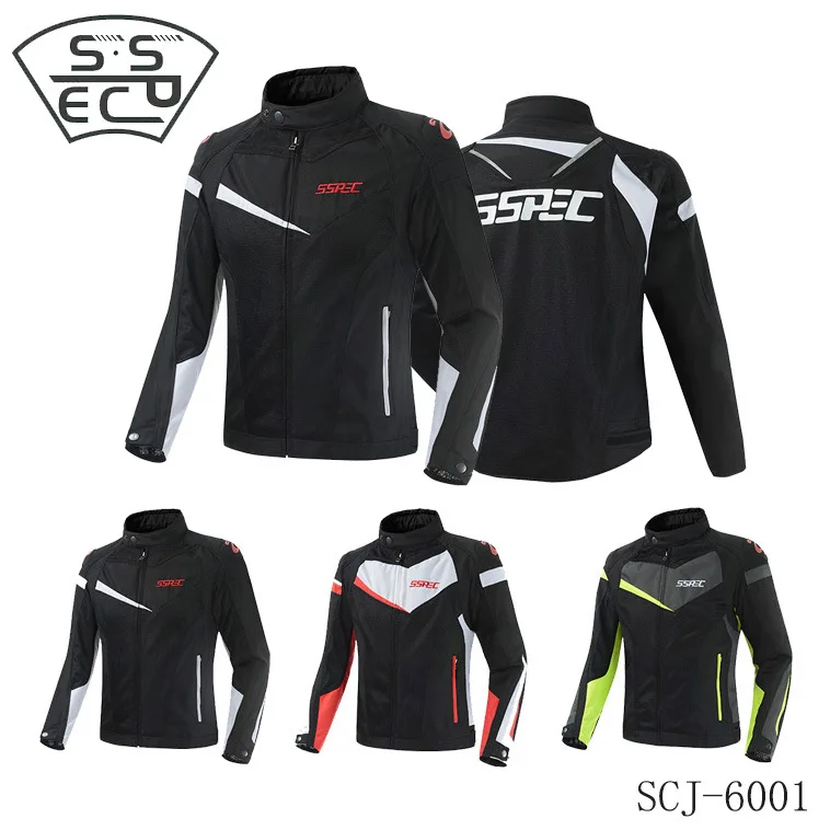 SSPEC мотоциклетная куртка для мужчин, мотоциклетная куртка для верховой езды, ветрозащитная броня для мотокросса, защита для 4 сезона