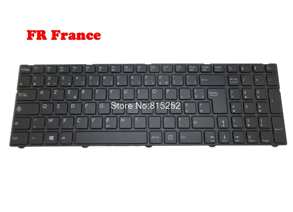 

Laptop Keyboard For Medion AKOYA E7420 MD99710 MD99830 MD99890 Black With Frame US United states/FR France/GR German/BE Belgium