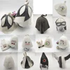 100% Natural Wool Felt Sauna Hat Russian Banya Cap Bath House Hat Head Protection Embroidered Leaves Pattern for Shower Unisex 2