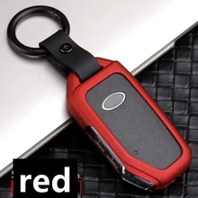 Чехол для автомобильного брелка из гальванизированного сплава для KIA Sportage Ceed Sorento Cerato Forte, смарт-держатель для ключей, аксессуары