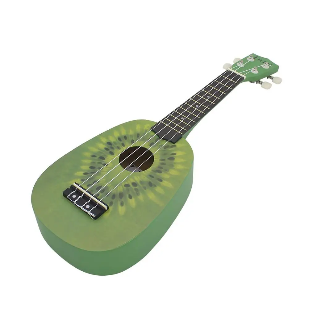 IRIN 21in Cute Kiwi Shape Handmade Carving Dapper Beginners Concerts Ukuleles