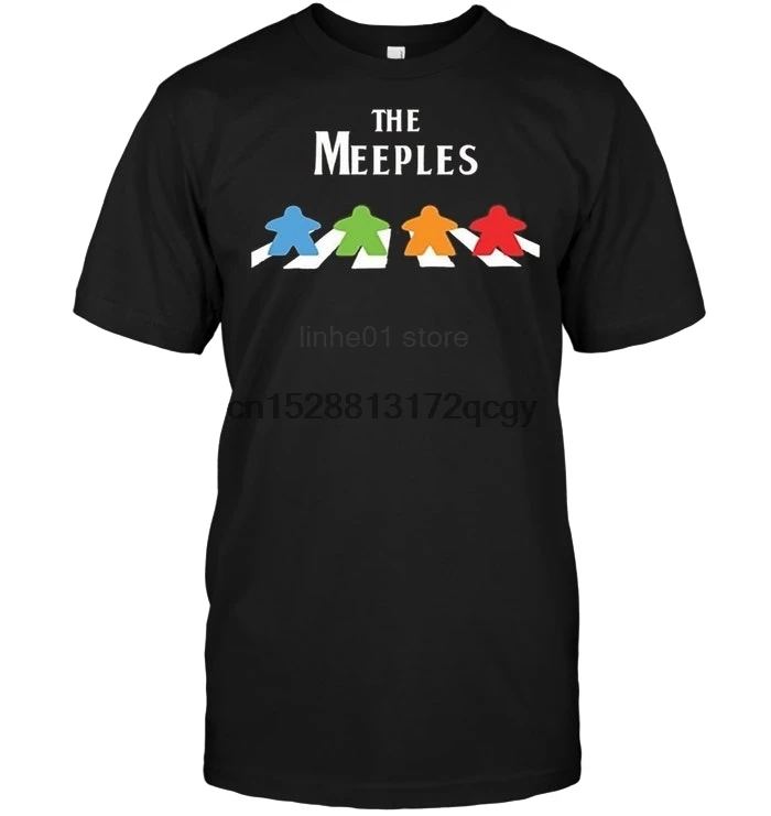 

Brand The Meeples Board Game Addict 2019 Summer Men Short Sleeve T-Shirt