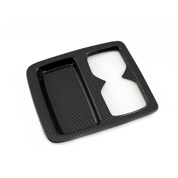 

Trim Water Cup Holder Cover Wear resistant Black ABS For Honda Accord 2018-2019