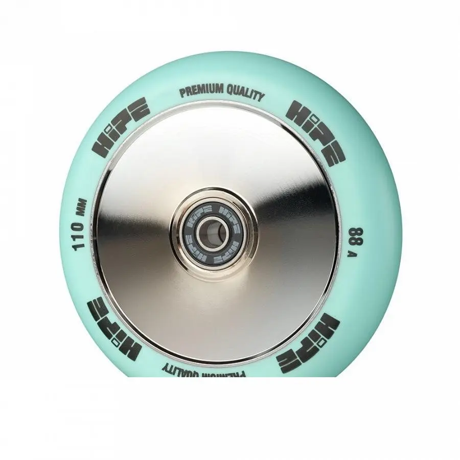 Колесо для самоката HIPE Medusa wheel LMT20 110 мм sky blue/core chrome (1 шт.) | Спорт и развлечения