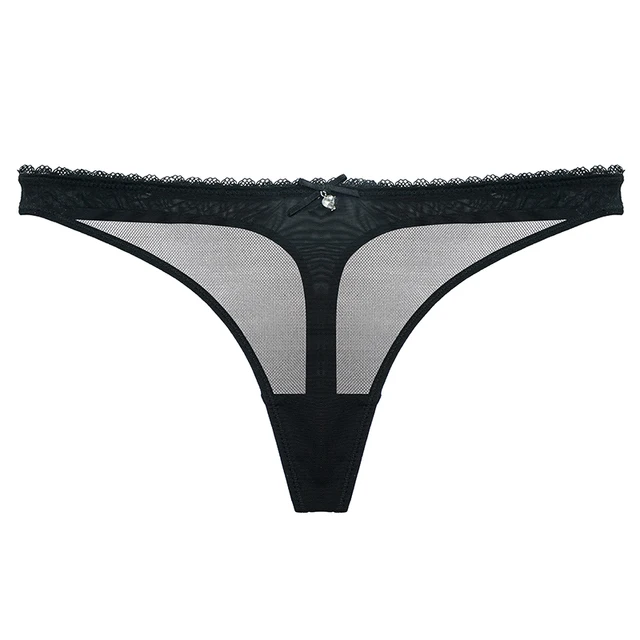 Varsbaby sexy transparent underwear set 4pcs bras+panties+thongs+high waist briefs for women 5