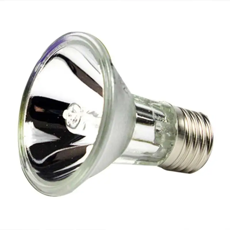 25/50W UVA and UVB Mini Heating Light 110V Turtle Basking Lamp Promoting Reptilian Growth Full Spectrum Pet Reptile