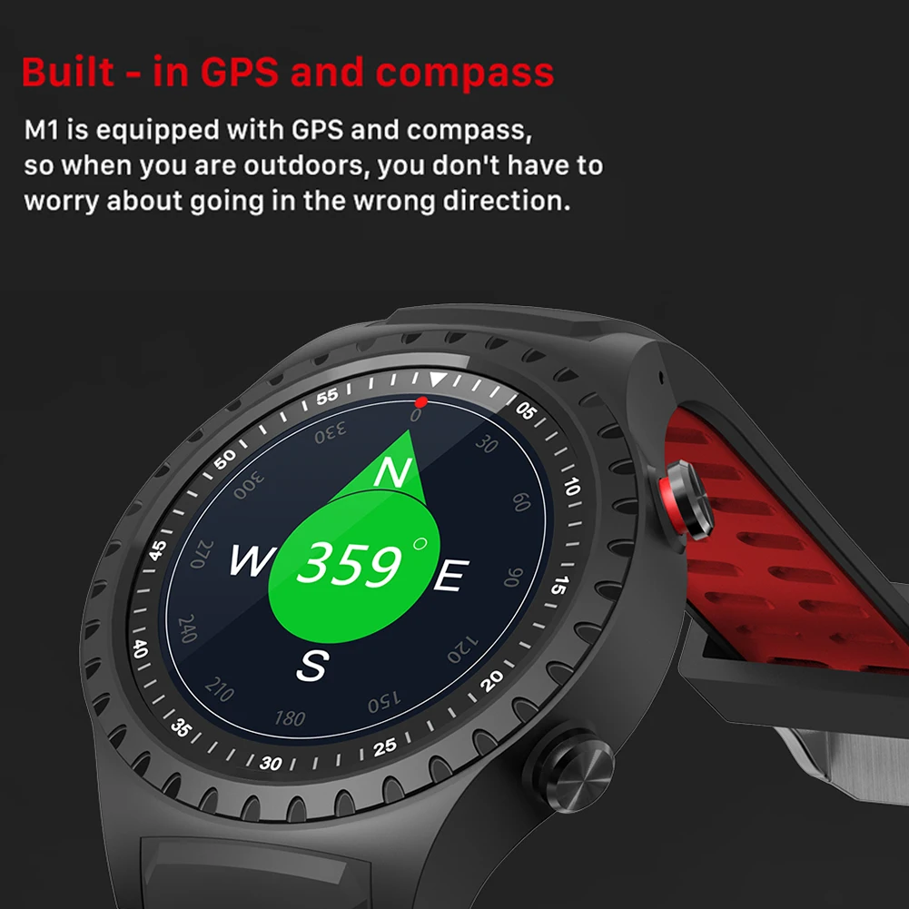 Умные часы с поддержкой SIM и Bluetooth, с функцией телефонного звонка, с gps компасом, умные часы для мужчин и женщин, IP67, водонепроницаемые часы с монитором сердечного ритма