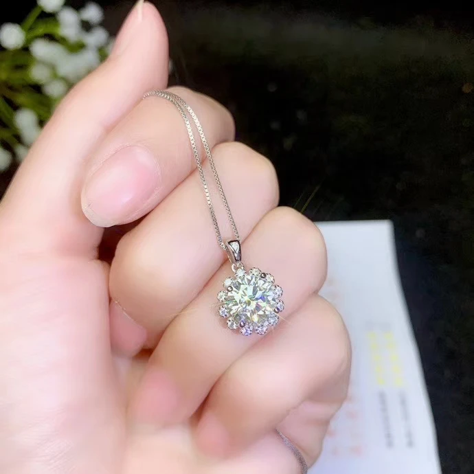 Moissanite 4 шт Ювелирные наборы супер белый VVS Сердца и стрелы женские дамы стерлингового серебра 925 пробы ювелирные изделия сертификат#689