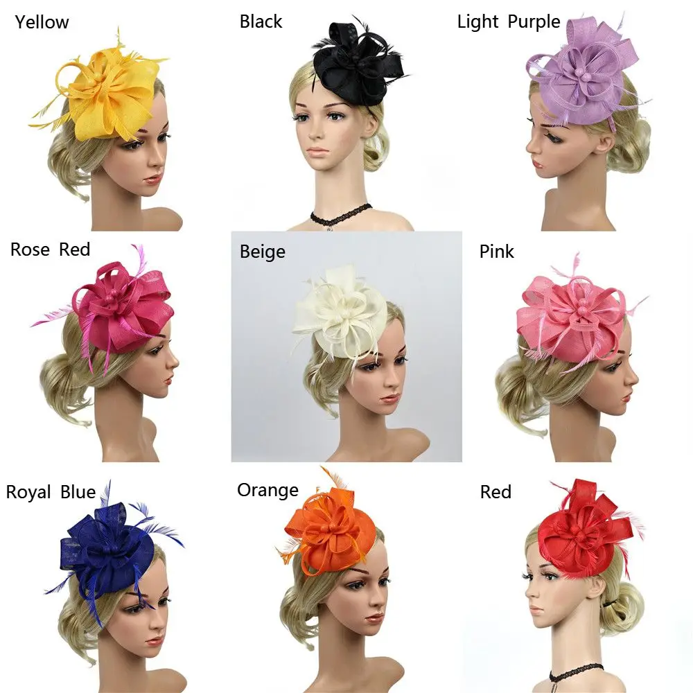 Fascinators Hat Cocktail Wedding Tea Party Church Headband - DivaHats  Boutique