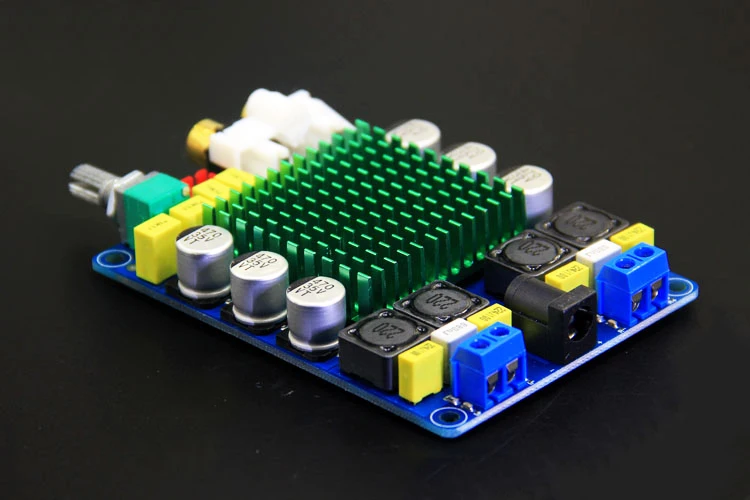 Лихорадка TDA7498 стерео 2,0 D класса HiFi высокой мощности Цифровой Мощность усилитель доска 100 Вт+ 100W