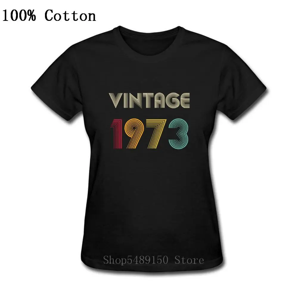 Пользовательские День благодарения Лучший подарок футболки 1973 в винтажном стиле