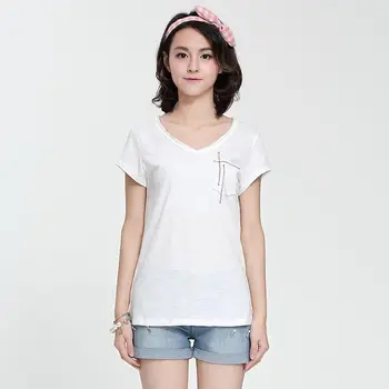 

2020 Women Short Sleeve purpel Shirt Top Garment