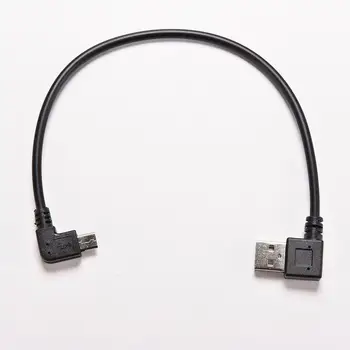 

Right Angle Micro USB Data Cable 5 Pin Micro Male to 2.0 A Male Data Sync Charger Cable Converter 90 Degree Adapter SP Right 1PC
