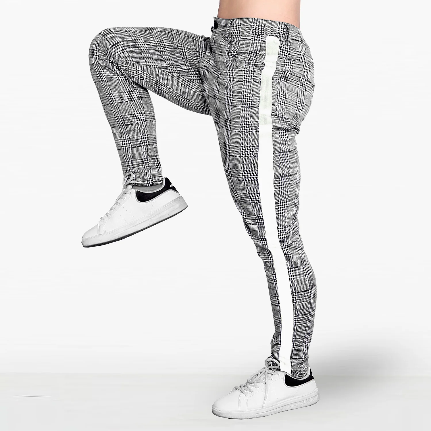 

Streetwear Pants Male Casual Fashion Pant Men Hip Pop Long Trousers Combat Sporting Joggers Dancing Streetwear Elastic Sweatpant
