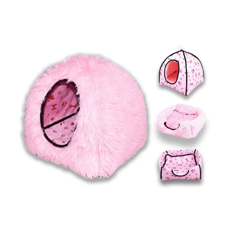 1PCS Hamster Bed Houses and Cozy, Comfortable Cat Bed Cage Nest Pet NEW