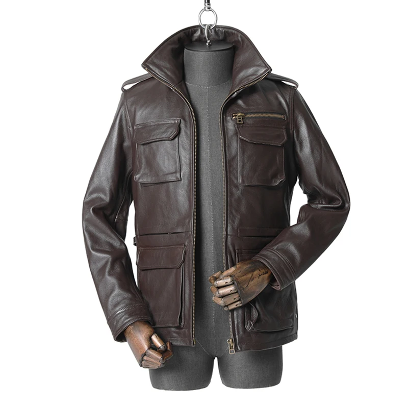 leather m65 field jacket for sale