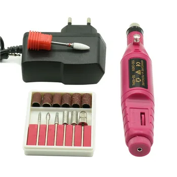 

Professional Electric Manicure Manchine EU Plug Nail File Drill Machine for Manicure Pedicure Nail Art Nail Polishing Tool Kit