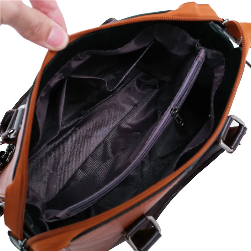 Beibaobao Женская композитная сумка Роскошный кожаный кошелек и сумки известных брендов дизайнерская женская сумка на плечо 4 шт. Дамский комплект