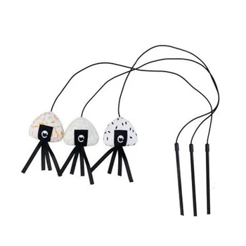 

3PCS Funny Cat Stick Cat Toy Ball Kitten Kitten Rice Ball Set Funny Cat Stick