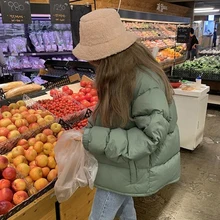 

2021 Women Harajuku Bucket Hat Graffiti Solid Women Men Fishing Fisherman Hat Autumn Winter Lamb Wool Outdoor Warm Panama Cap
