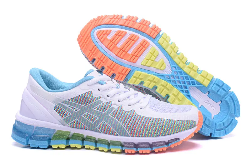 Asics Gel-Quantum 360 женская обувь дышащая устойчивая Беговая Нескользящая дышащая теннисная обувь Hongniu