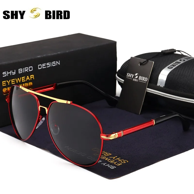 Luxury Brand Design Original Sunglasses Men Polari