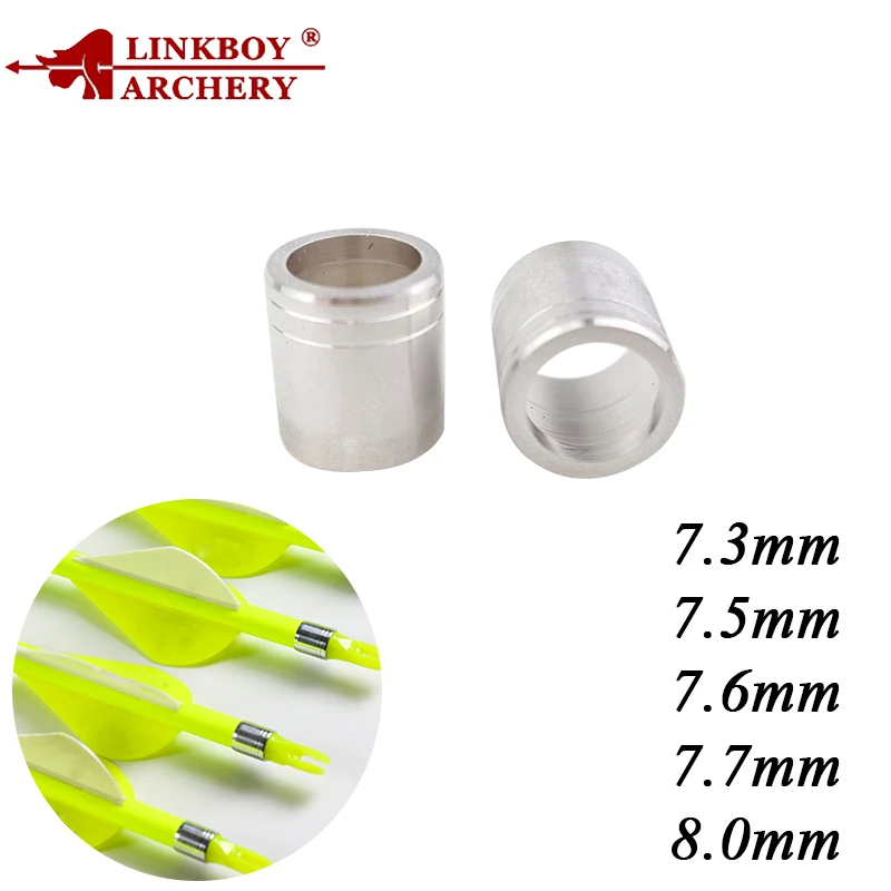 New Color Archery Collars Explosion-proof Arrow Ring Arrow Accessory Sets for 7.3-8.0mm Out-Diameter Shaft Ring 50pcs arrow shaft protector ring