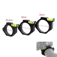 Охотничий пузырьковый уровень 25,4 мм/30 мм/35 мм винтовка прицел крепление кольца для прицел