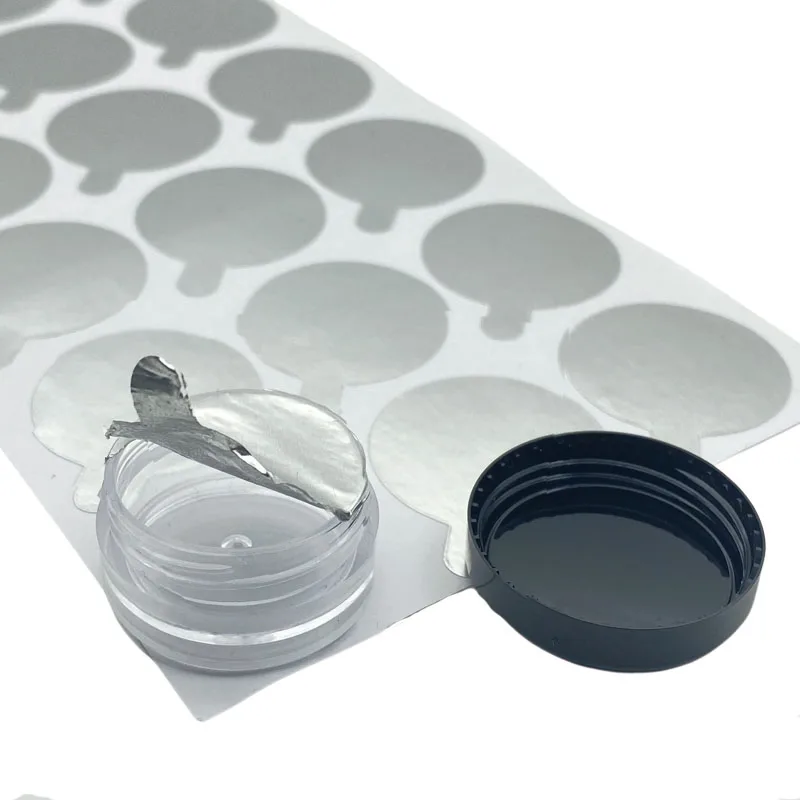 Aluminium Foil Sealing Stickers 10/12/15/18/21/25/28/30/38mm For Cosmetic Tube Jars