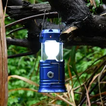 Растяжимый наружный светильник светодиодный двухцелевой перезаряжаемый флэш-светильник для кемпинга на солнечной батарее Многофункциональный USB Китай мобильный Кемпинг Abs