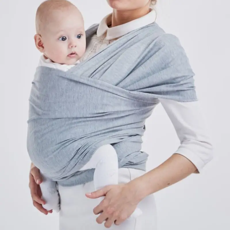 

Perfect Baby Carrier Wrap Sling for Newborn and Infant Soft and Breathable Strap