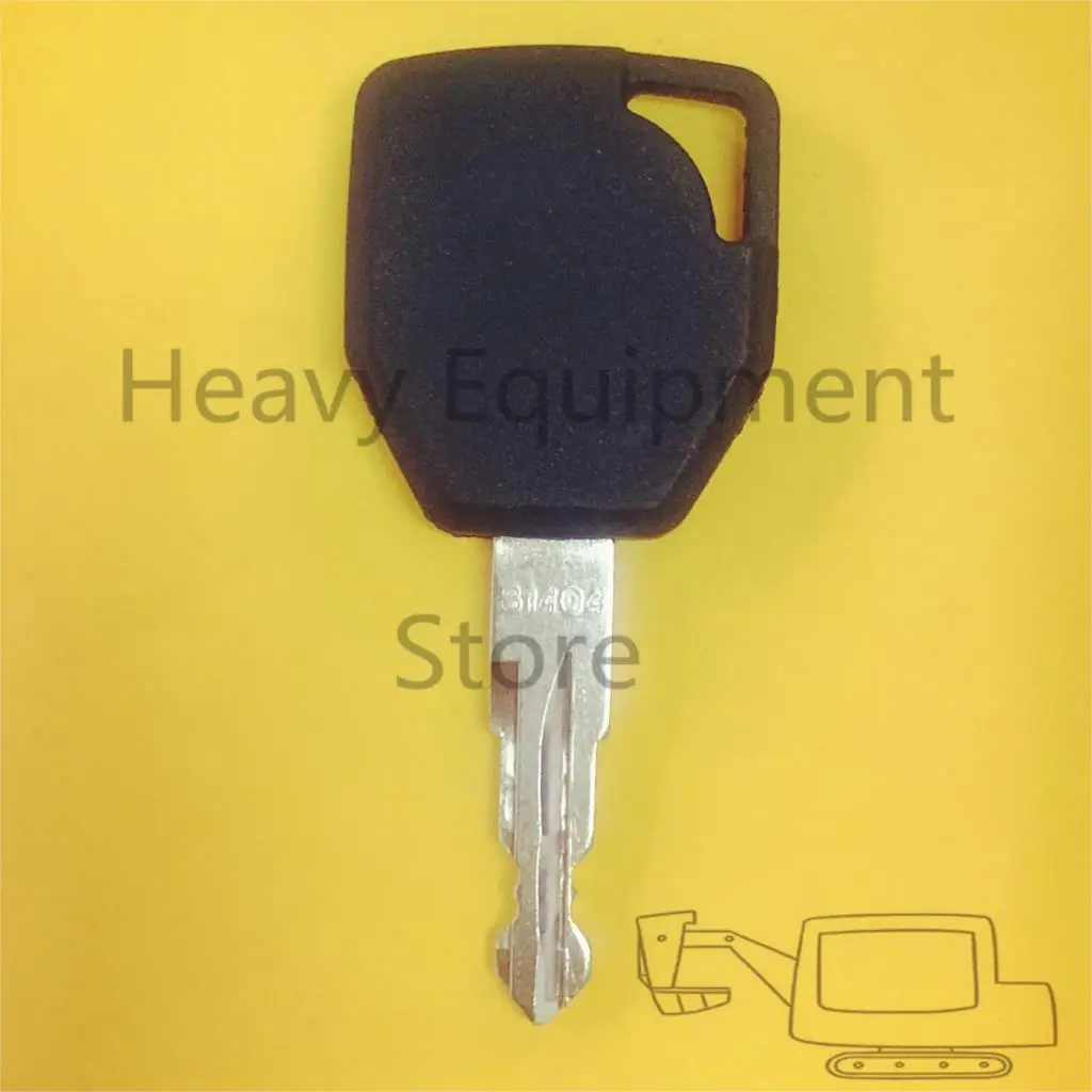 JCB Backhoe Fermac Heavy Equipment Ignition 5 PC KEYS 81404 FITS Terex Keys