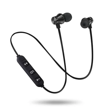 

Magnetic Bluetooth Earphone Sport Wireless Headphone Bluetooth Headset Handsfree Magnet Earbuds With Mic For Android IOS Phone
