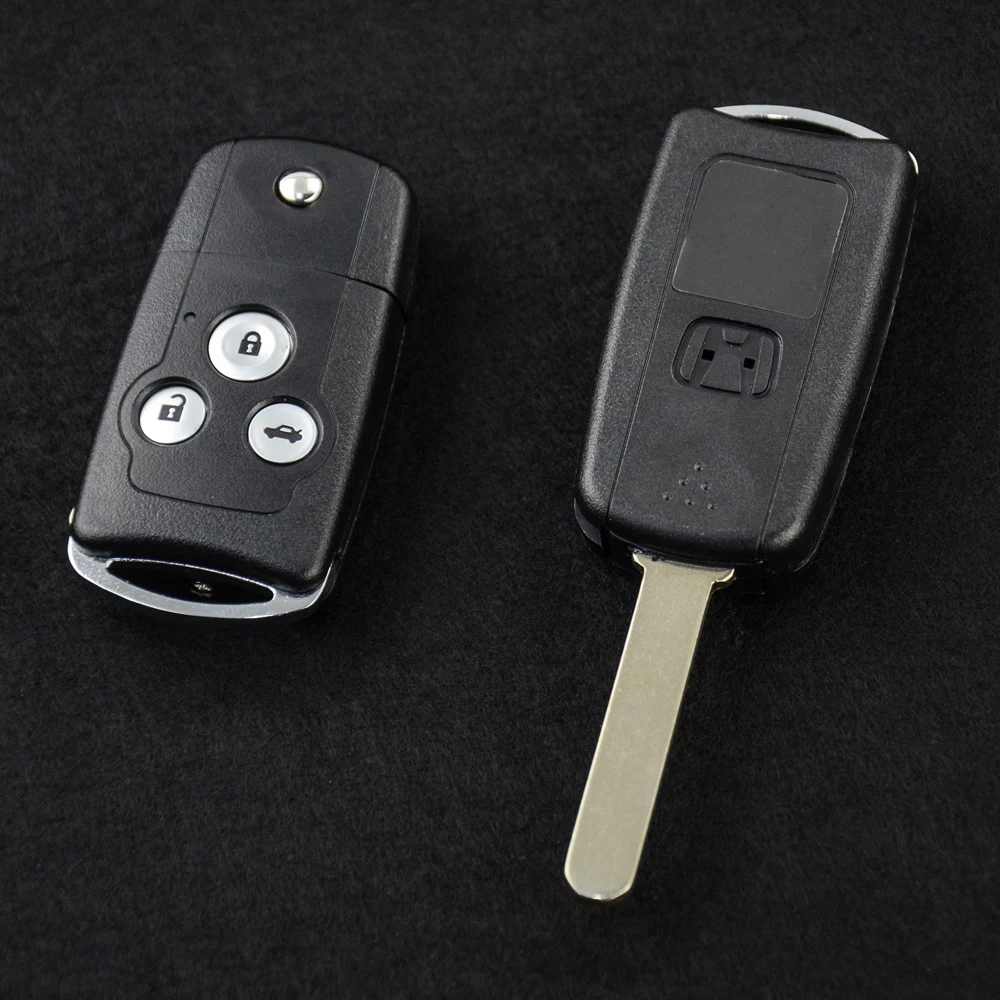 OkeyTech для Honda Crv Civic City Accord Fit Jazz аксессуары флип ключ модифицированный сменный