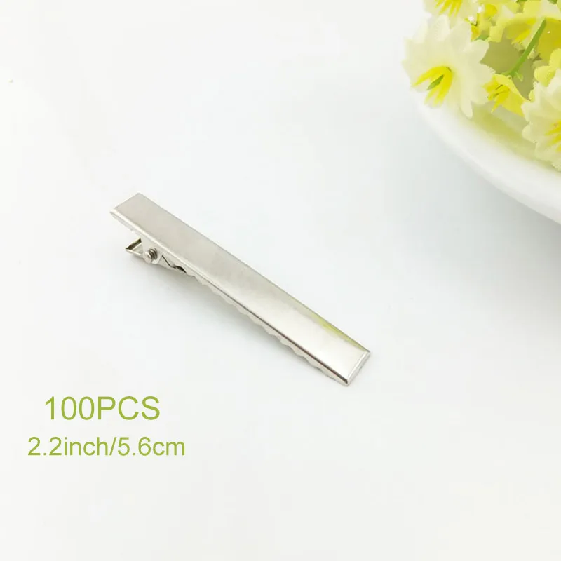 10/50/100 шт./компл. Для женщин Заколки для волос DIY Крокодил заколка из кожи аллигатора заколка для волос, заколка для волос, для девушек и женщин, выполнено из волос Средства для укладки волос V9-Drop - Цвет: 5.6cm 100pcs