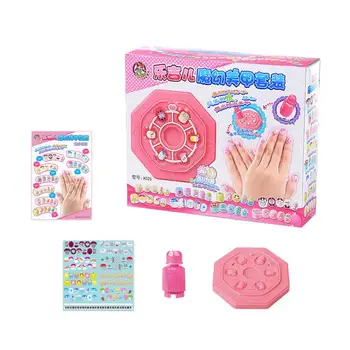 

Nail Stickers Makeup Children's Jewelry Toy Kindergarten Handmade DIY Making Girl Birthday Gift Nail Studio Art Manicure