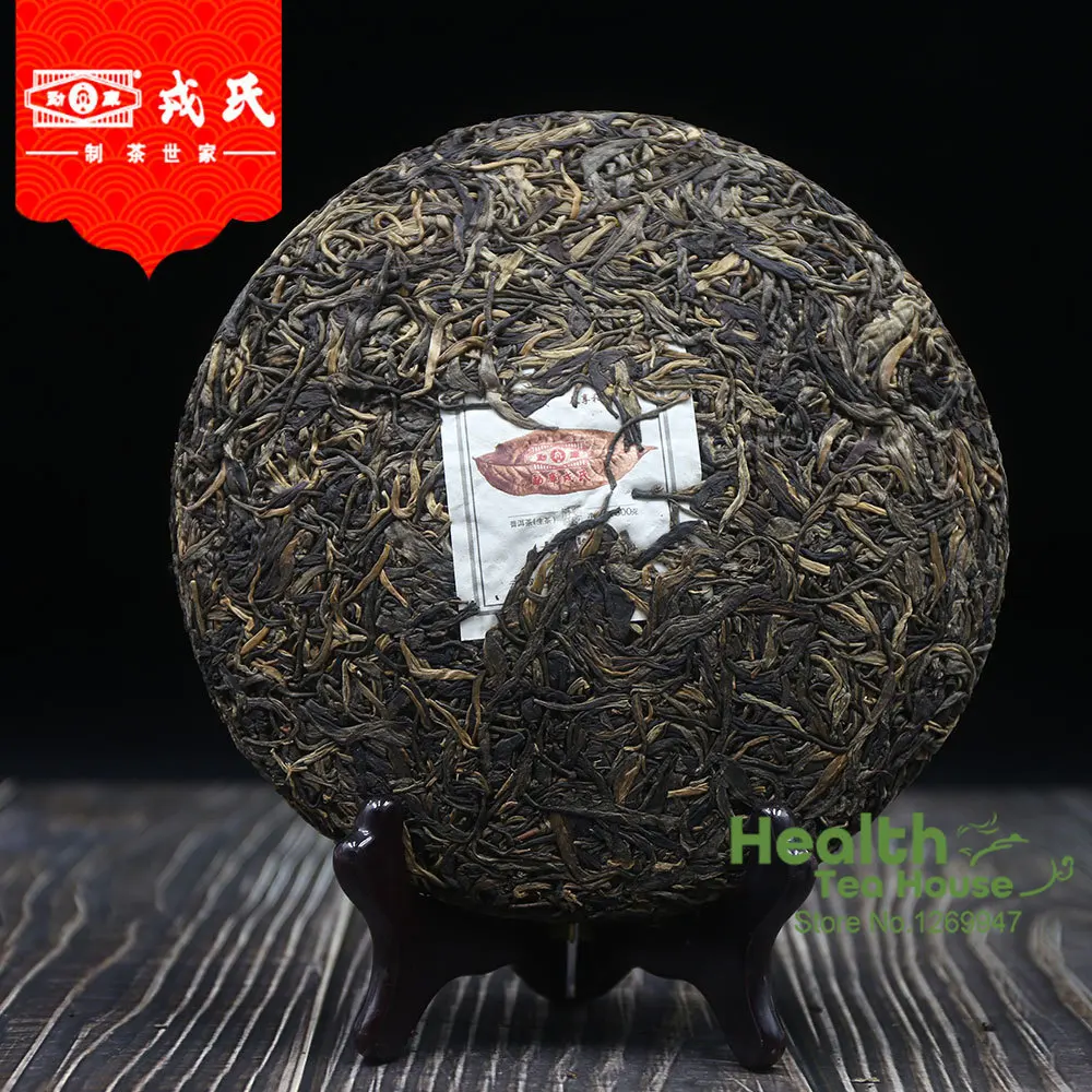 Mengku Rongshi большой лист 2012 Состаренный чай "Da Ye Qing Bing" сырой ПУ-эр те торт 500 г