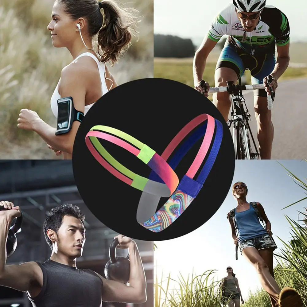 

Yoga Headband Sports Headband Non-slip Sweat-absorbent Elastic Running Headband Various Printing Patterns