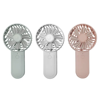

Blade Handheld Fan Dual Motor High Wind Vertical Fan with Hook USB Charging