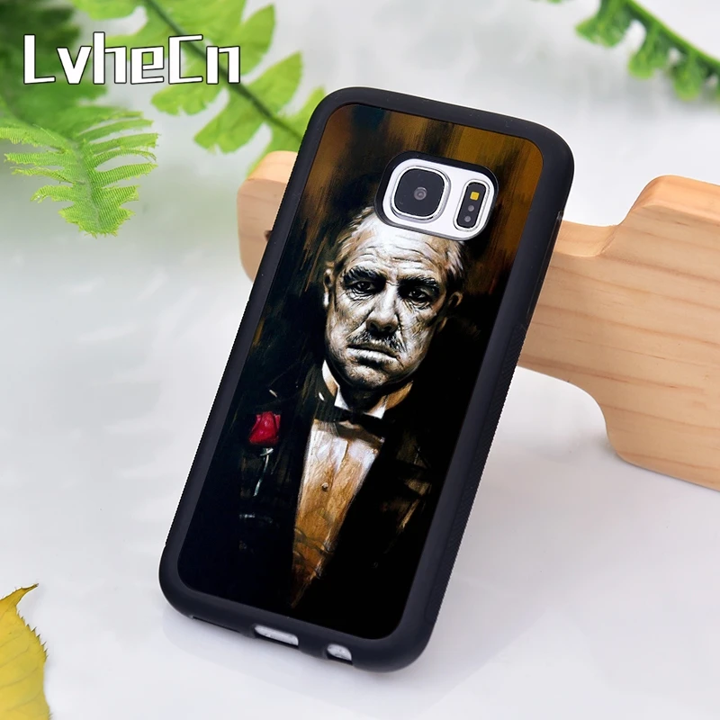 Чехол для телефона LvheCn The Godfather movie samsung Galaxy S9 S8 S10 Plus Lite S6 S7 Edge S5 Note 7 8 9 10 |