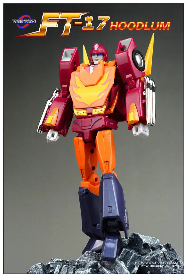 Fanstoys Ft17 Ft-17 трансформация Hoodlum G1 Горячая Удочка вентиляторы игрушки фигурка |