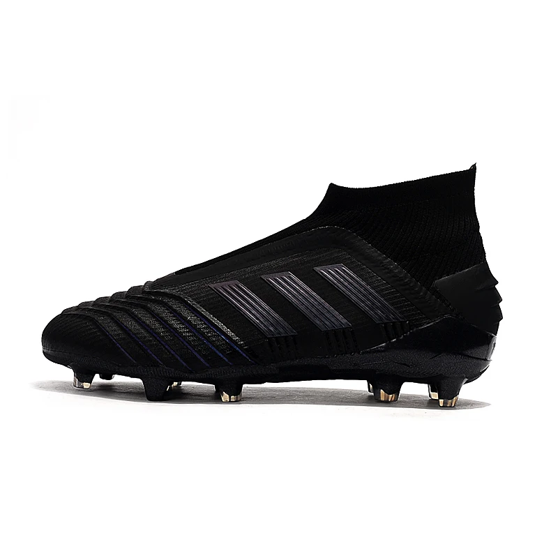 Adidas Хищник гальваническим Тысячелетнего Сокола, 19+ FG Водонепроницаемый Вязаный топ Высокая FG Для мужчин футбольные бутсы Размер 40-44