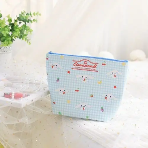 Косметички hello kitty My Melody Cinnamoroll PomPomPurin, маленькая двойная звезда, женские сумки для хранения, дорожные сумки для мытья, сумки для макияжа для девочек - Цвет: 2