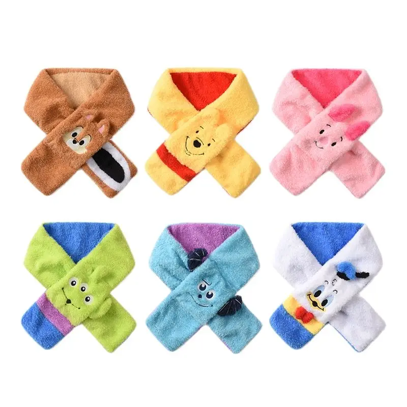 Donald Duck Scarf New Children's Cartoon Scarf Boy Cotton Wool Keep